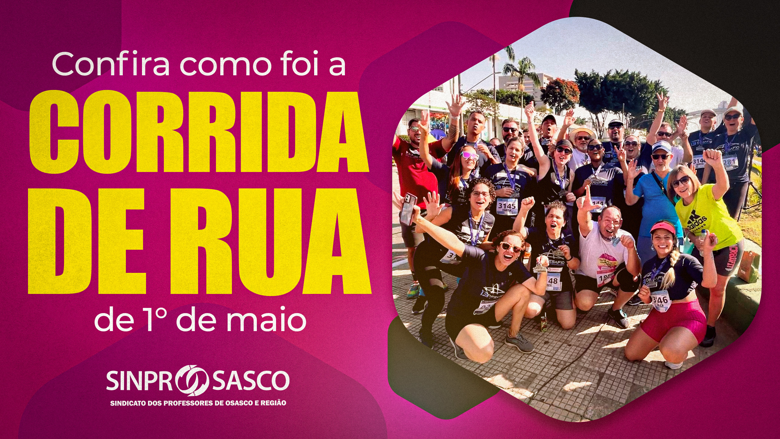 Corrida de Dia do Trabalhador Sinprosasco